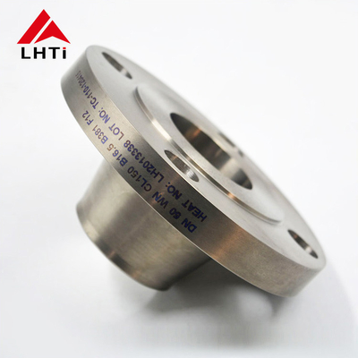 Καλή τιμή WNRF Flange Gr2 Titanium Weld Neck Flange ASME B16.5 Weld Neck Raised Face Class 150 για τη χημική βιομηχανία σε απευθείας σύνδεση