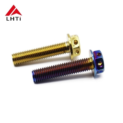 Καλή τιμή Προσαρμοσμένο τιτάνιο Hex Bolts καρφιά 1.0mm Στροφή 5mm-500mm μήκος σε απευθείας σύνδεση
