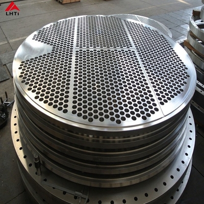 Καλή τιμή Φύλλο σωλήνων τιτανίου ASME B381 Gr5 για τον ανταλλάκτη θερμότητας σε απευθείας σύνδεση