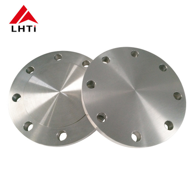 Καλή τιμή ASME B16.5 RF Gr5 Titanium Blind Flange 1/6 κλάσης 150 με τρύπα με νήμα σε απευθείας σύνδεση