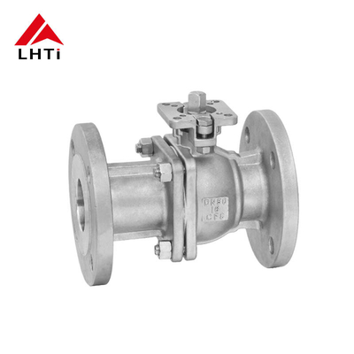 Καλή τιμή Δύοπλευρη βαλβίδα σφαίρας ASME DN 15 Gr2 Τιτανίου Βιομηχανική βαλβίδα σφαίρας Βαλβίδα απελευθέρωσης υψηλής πίεσης σε απευθείας σύνδεση