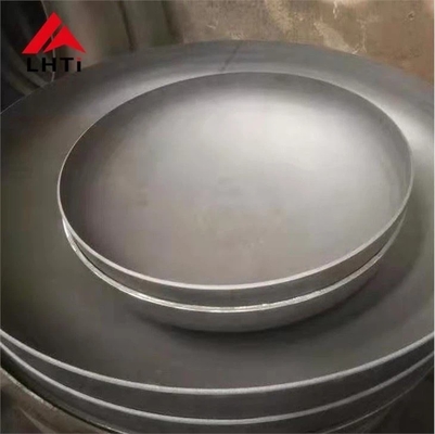 Καλή τιμή Ti βαθμός 5 Gr5 βαθμός 7 Gr7 Τιτανίου Δίσκος Τιτανίου Ημισφαιρικό κεφαλικό πιάτο Σχήμα Τιτανίου εξοπλισμός σε απευθείας σύνδεση
