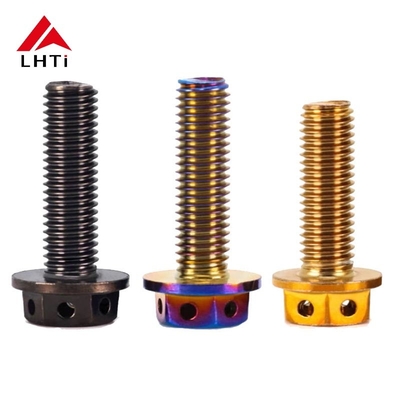 Καλή τιμή Αμμοσφαιρίδιο Gr9 Τιτανίου Hex Bolts με UNC νήμα για αντοχή στη διάβρωση σε απευθείας σύνδεση