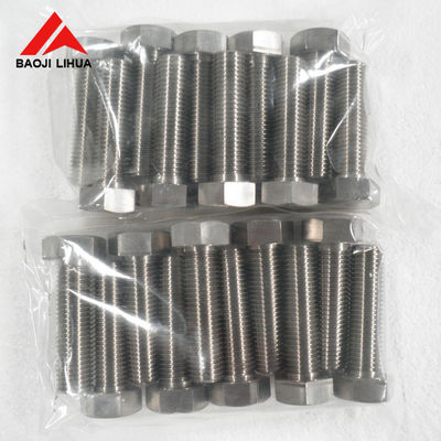 Καλή τιμή Gr2 Gr5 Titanium Bolts Αμμοσφαιρίδια, M8 M10 M12 Anodizing Titanium Hex Head Bolts σε απευθείας σύνδεση